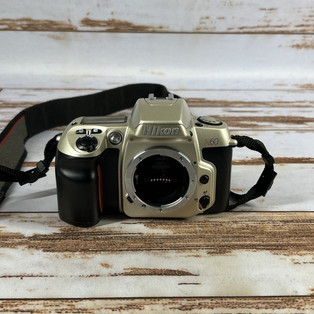 Nikon N60 35mm SLR Film Camera Body Only Tested Used